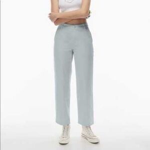 Aritzia Sunday Best Jaden Pant, Light Green, Sz 6